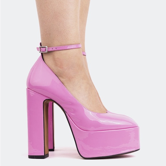L'INTERVALLE pink platforms - Picture 4 of 4